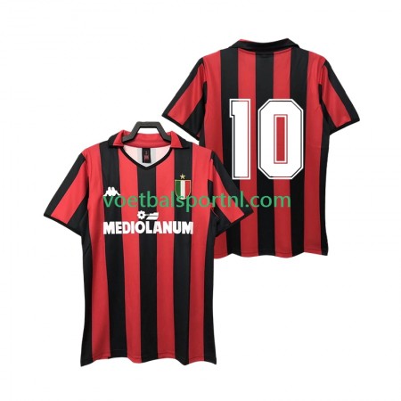 AC Milan 10 1989 Retro Thuis Shirt 1988